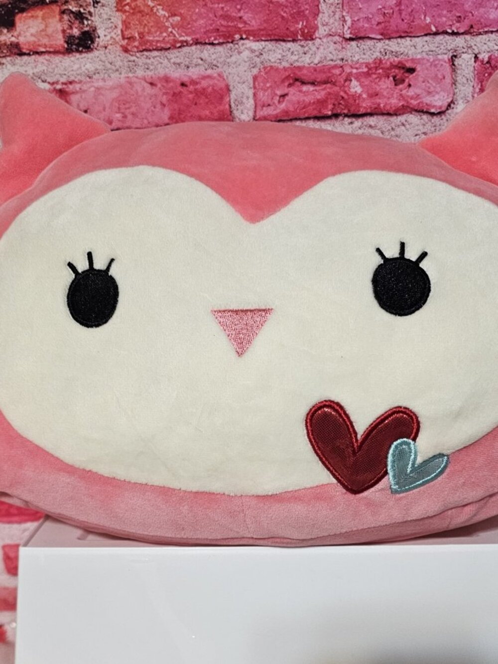 Squishmallow Stackable Francesca the Owl Hearts 12" Plush
